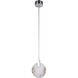 Canada LED 1.5 inch Chrome Pendant Ceiling Light