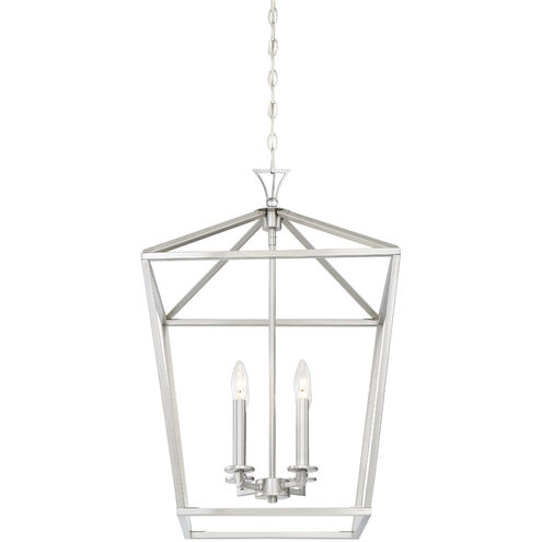 Townsend 4 Light 17 inch Satin Nickel Pendant Ceiling Light, Essentials