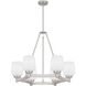 Penning 6 Light 28 inch Brushed Nickel Chandelier Ceiling Light