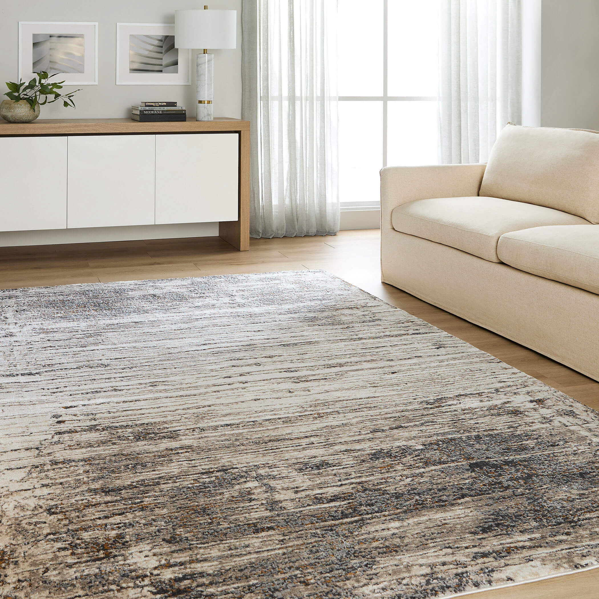 Hadim 158 X 118 inch Mineral Tones Rug in 10 x 13
