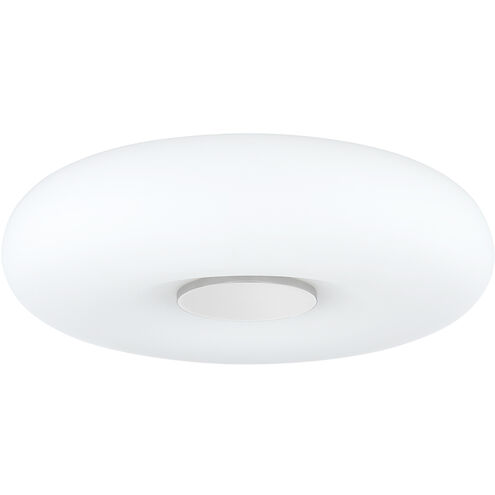 Imani LED 13.75 inch Polished Nickel Flush Mount Ceiling Light