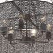 Jasmine 6 Light 25 inch Forged Bronze Chandelier Ceiling Light