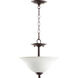 Spencer 2 Light 13 inch Oiled Bronze Dual Mount Pendant Ceiling Light
