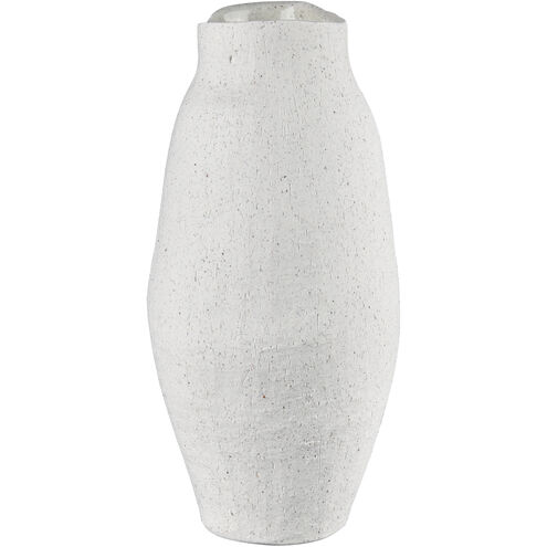 Ferraro 12.5 X 6 inch Vase in White, Tall