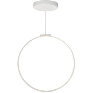 Cirque LED 24 inch White Pendant Ceiling Light