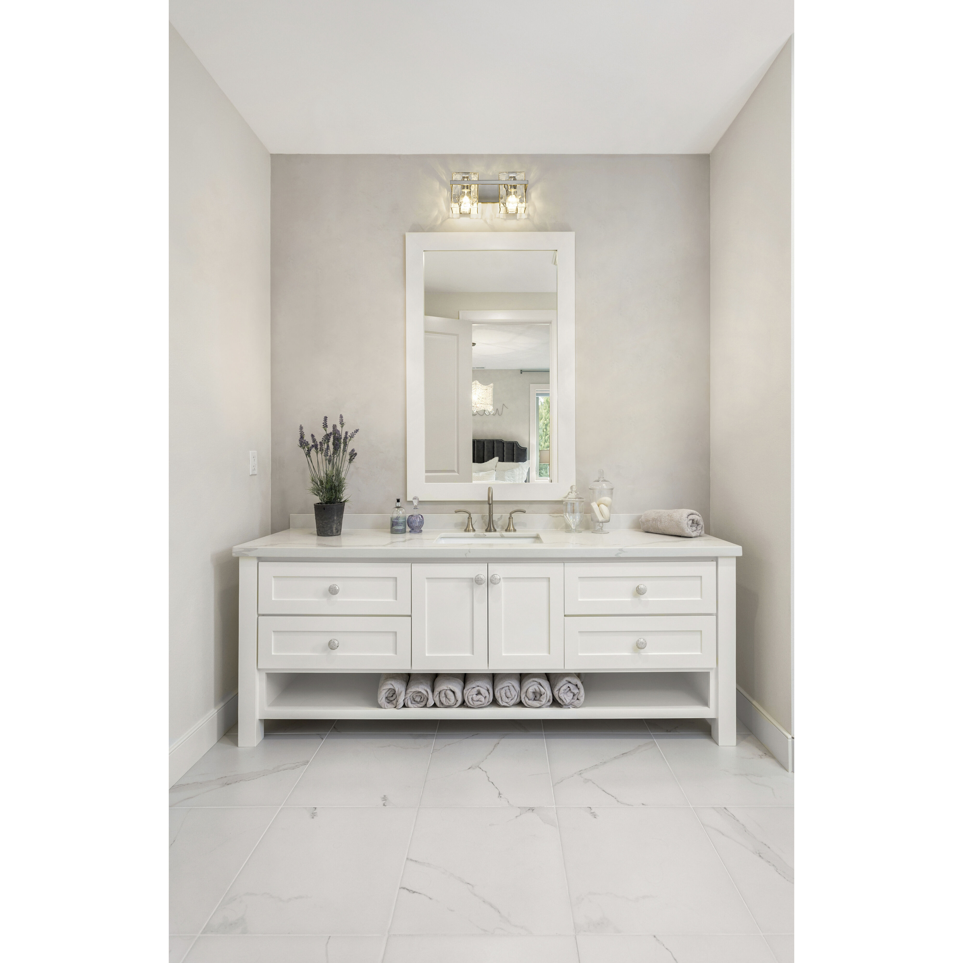 Bennington 2 Light 14.25 inch Brushed Nickel Vanity Wall Light