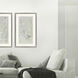 Bird Family Neutral and Green and Blue and White Framed Art