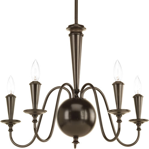 Identity 5 Light 24 inch Antique Bronze Chandelier Ceiling Light