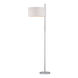 Swarthmore 64 inch 100.00 watt Polished Nickel Floor Lamp Portable Light