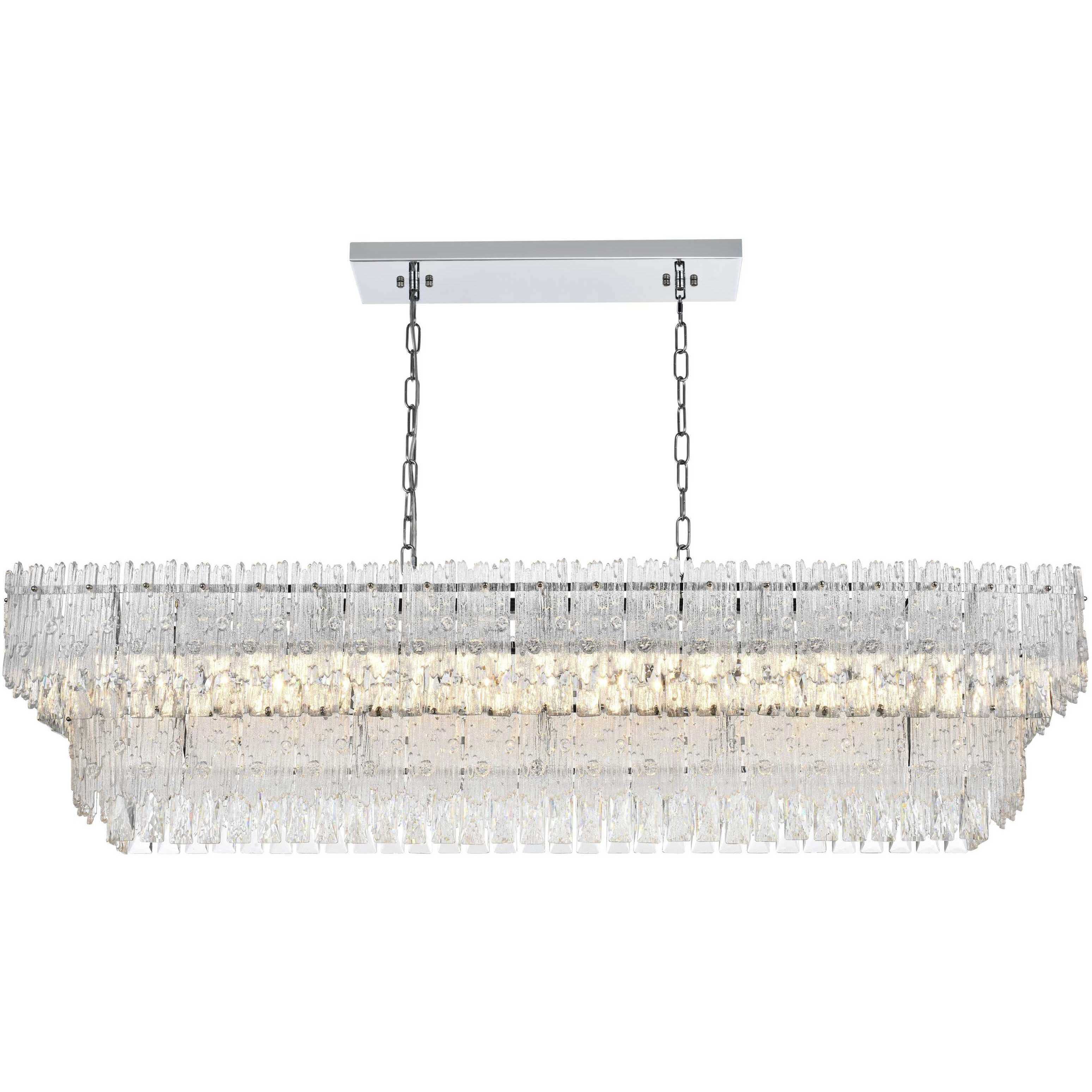 Emilia 8 Light 14 inch Chrome Chandelier Ceiling Light