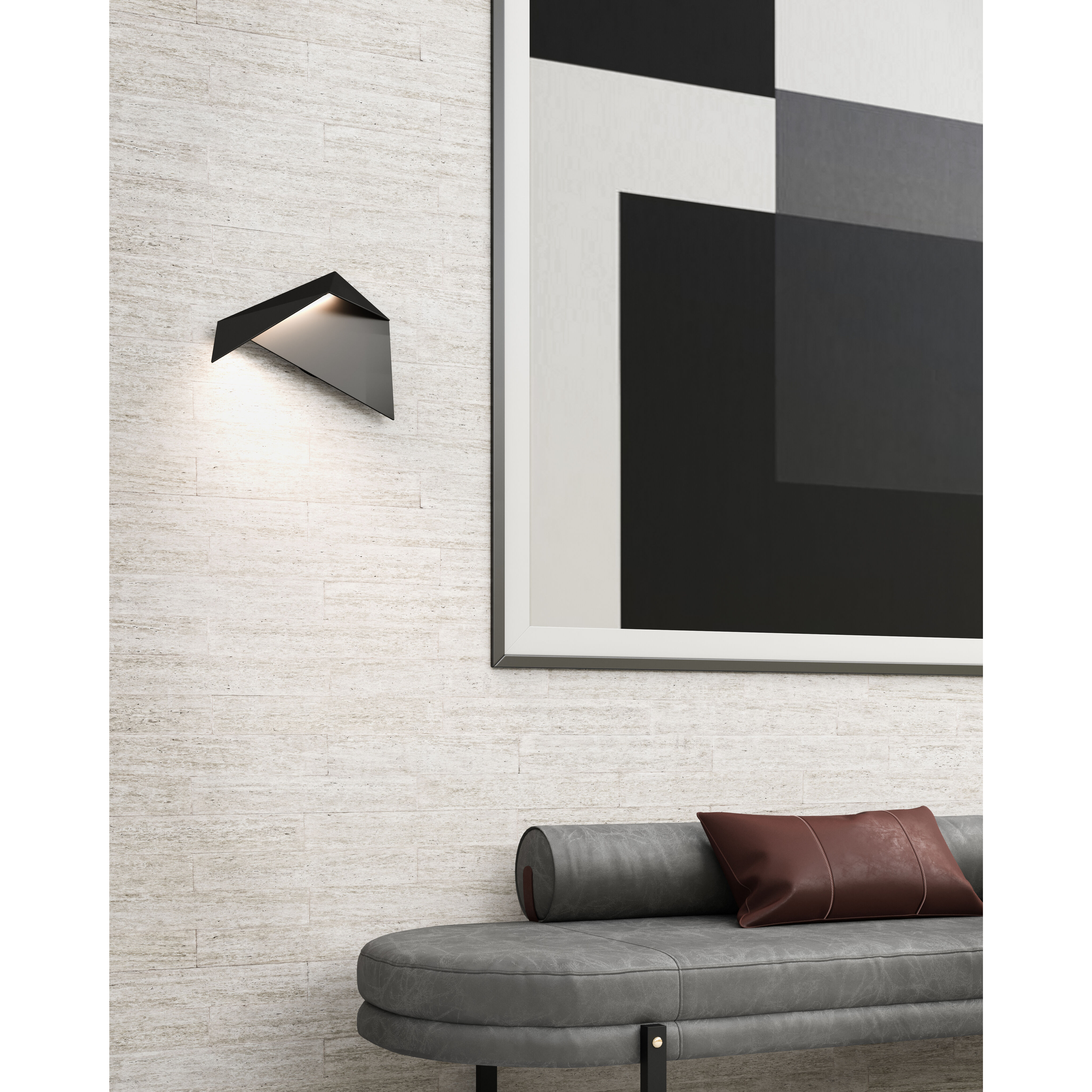 Taro Wall Sconce Wall Light in Black