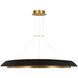 Sean Lavin Noa 1 Light 50.5 inch Hand Rubbed Antique Brass Chandelier Ceiling Light