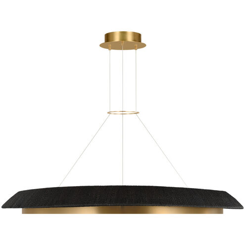Sean Lavin Noa 1 Light 50.5 inch Hand Rubbed Antique Brass Chandelier Ceiling Light