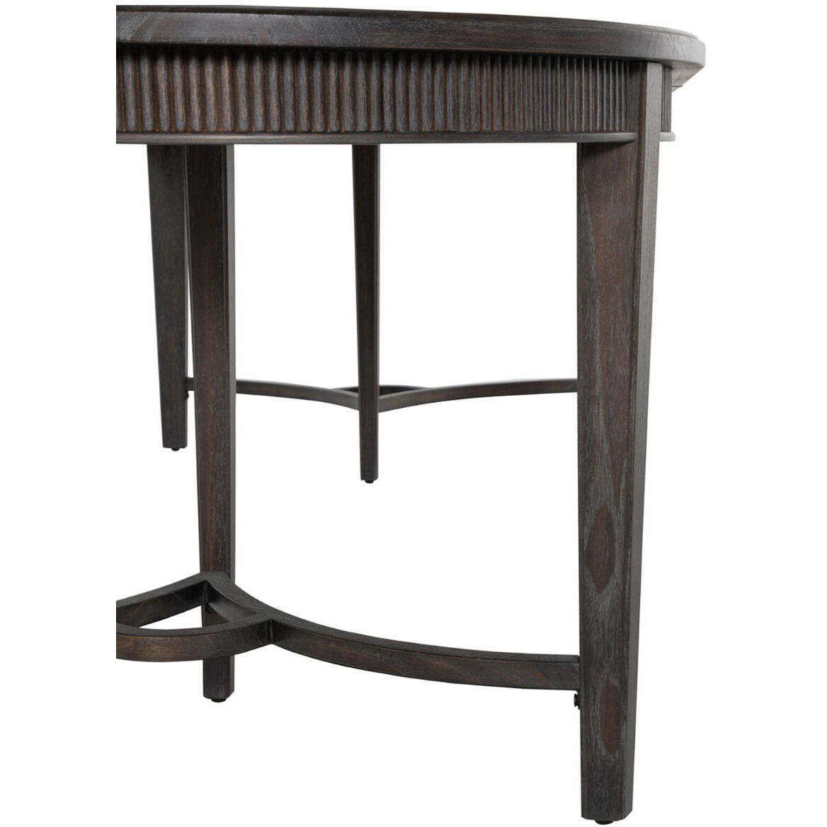 Whitlock 86 X 44 inch Cerused Forest Black Dining Table