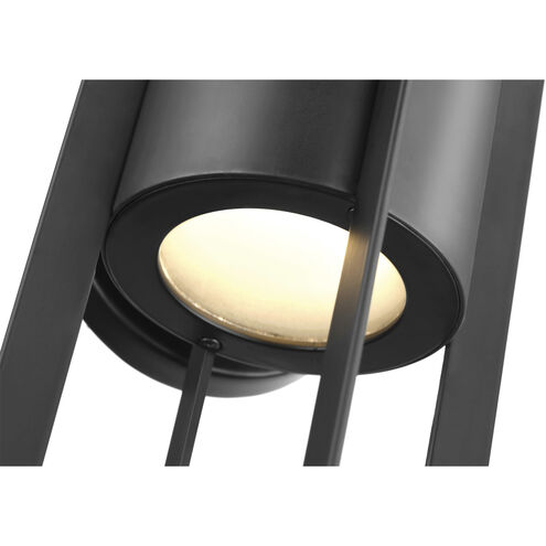 Continuum LED 17 inch Matte Black Outdoor Wall Sconce