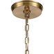 Judy 3 Light 16 inch Satin Brass Pendant Ceiling Light