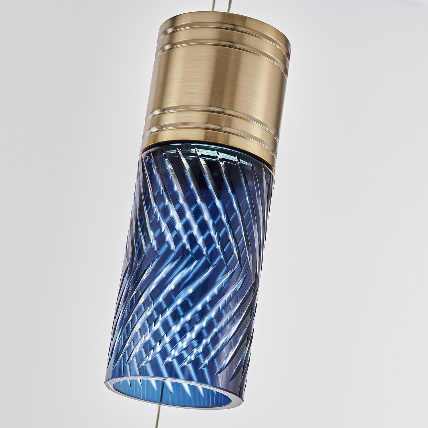 Kiriko LED 30 inch Winter Brass Chandelier Ceiling Light