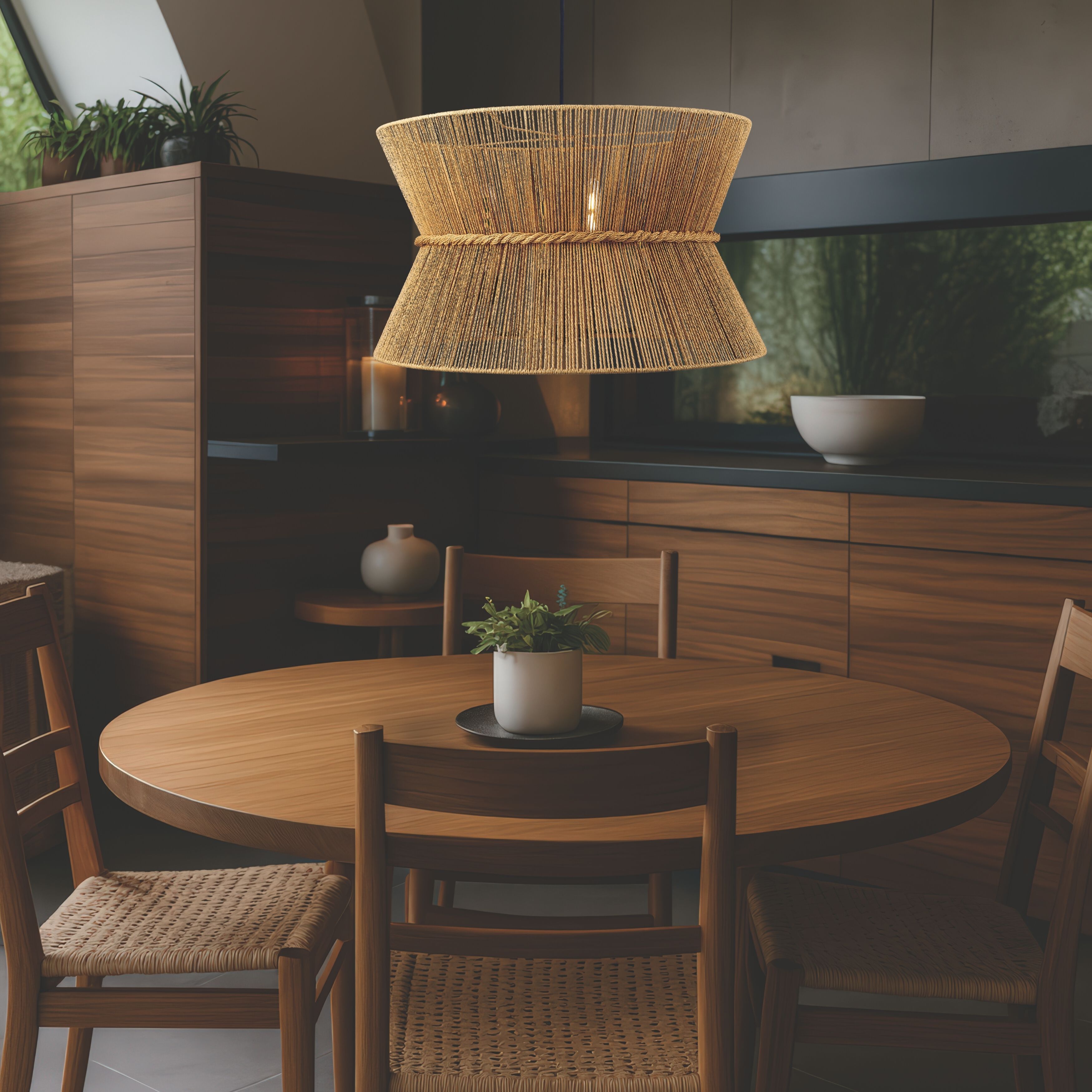 Coventry 4 Light 28 inch Matte Black Pendant Ceiling Light