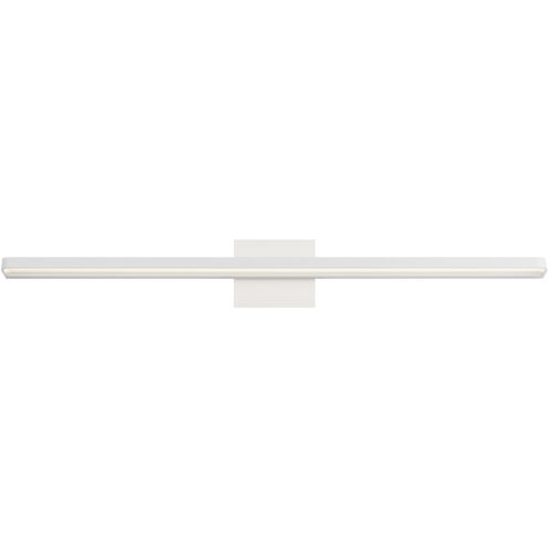 Sean Lavin Banda LED Matte White Bath Light Wall Light, Integrated LED