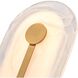Zubris 1 Light 14 inch Gold Outdoor Sconce
