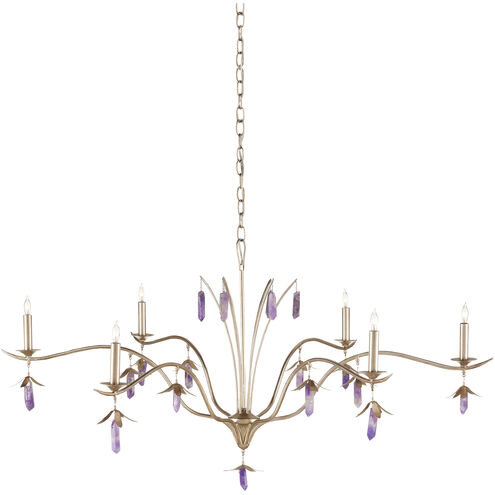 Lilah 6 Light 48.5 inch Champagne Chandelier Ceiling Light