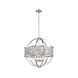 Colson 6 Light 27 inch Pewter Chandelier Ceiling Light