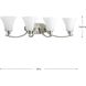 Joy 4 Light 30 inch Brushed Nickel Bath Vanity Wall Light