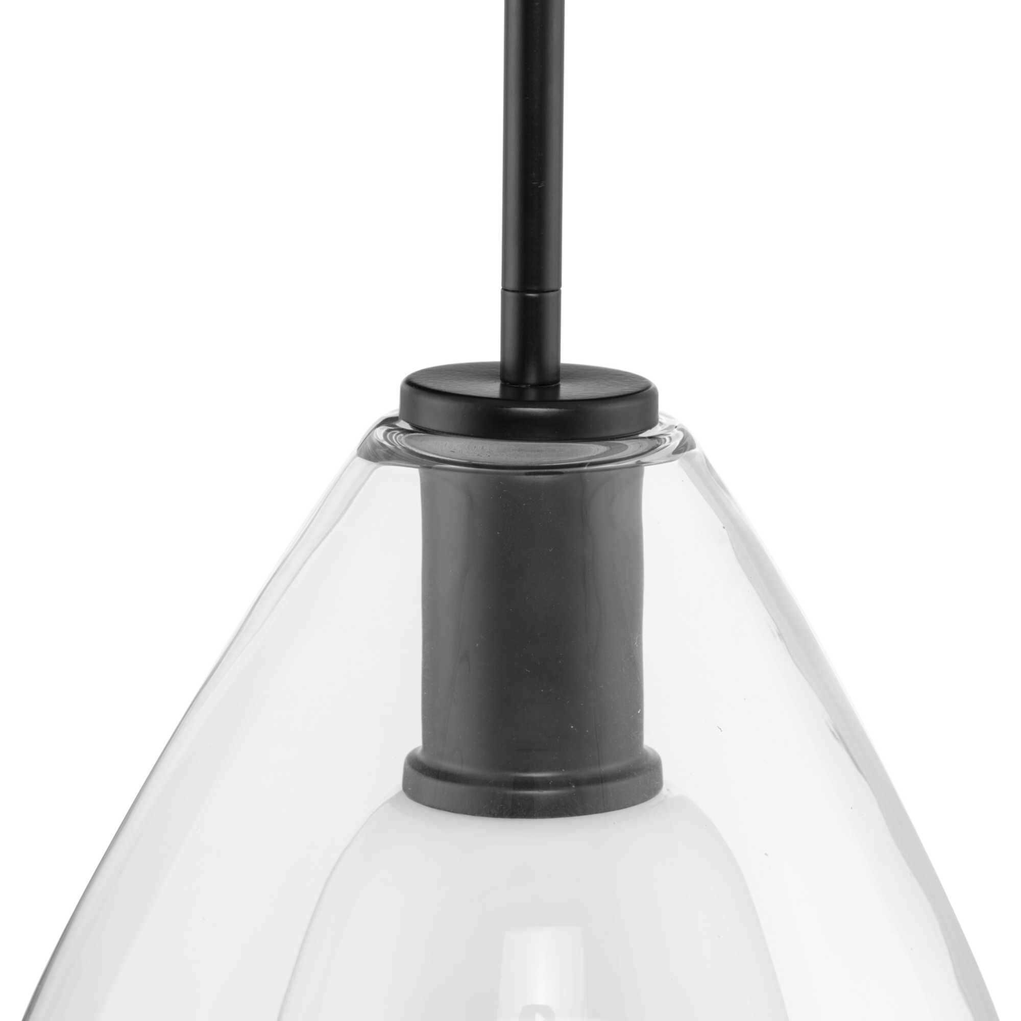 Carillon 1 Light 9.87 inch Matte Black Pendant Ceiling Light