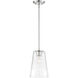 Ingo 1 Light 8 inch Polished Nickel Pendant Ceiling Light