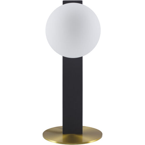 Lubango 15.8 inch 40 watt Plated and Hand Painted Accent Table Lamp Portable Light
