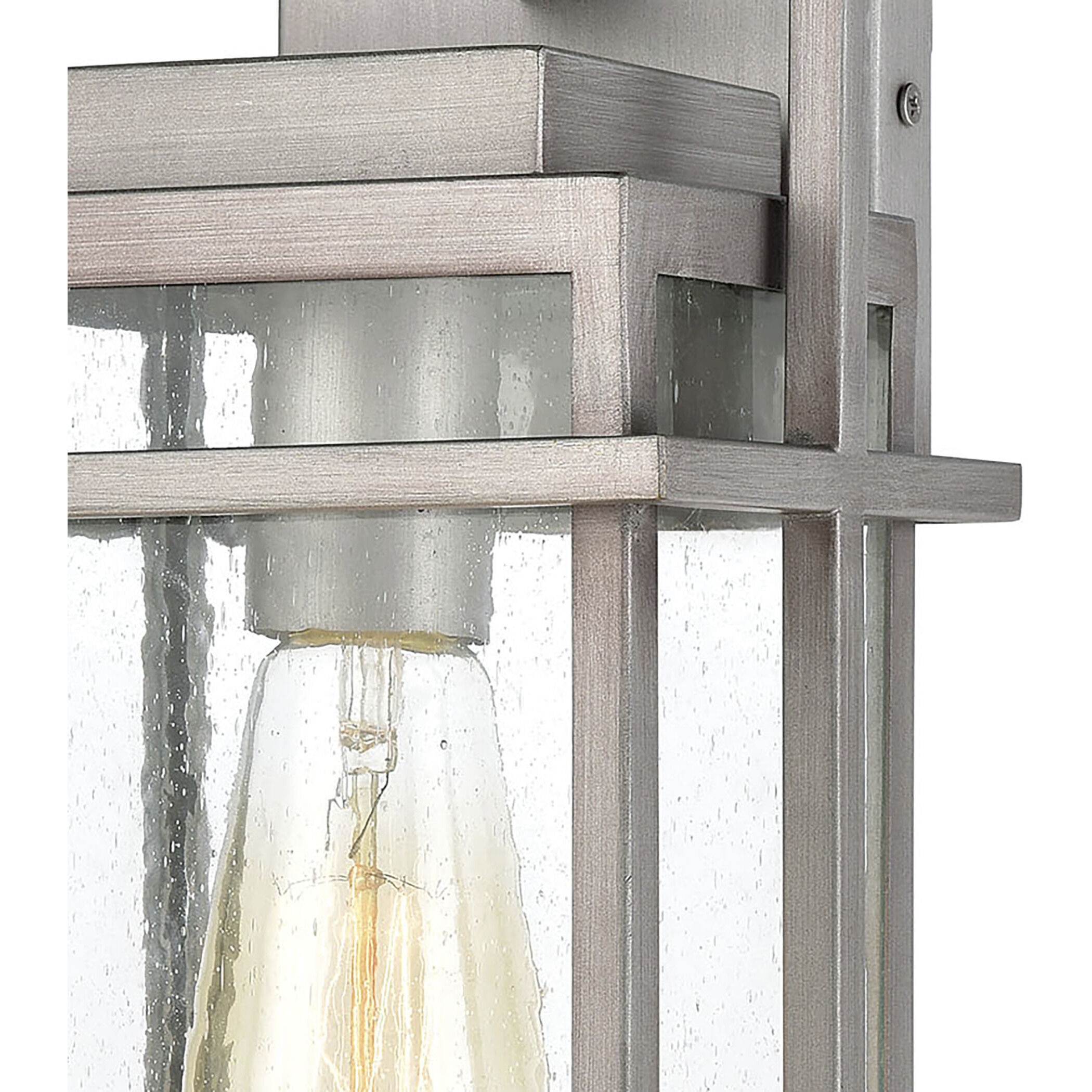 Breckenridge 1 Light 14 inch Weathered Zinc Outdoor Wall Sconce