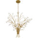 Ramus 4 Light 30 inch Painted Legacy Brass Chandelier Ceiling Light