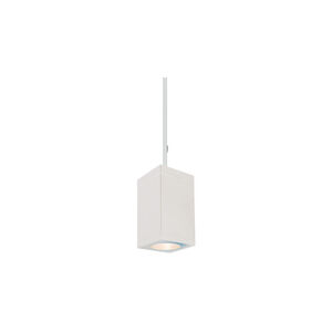 Cube Arch LED 5 inch White Outdoor Pendant in 17, 2700K, 85, S-16 Degrees