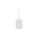 Cube Arch LED 5 inch White Outdoor Pendant in Spot, 85, 2700K