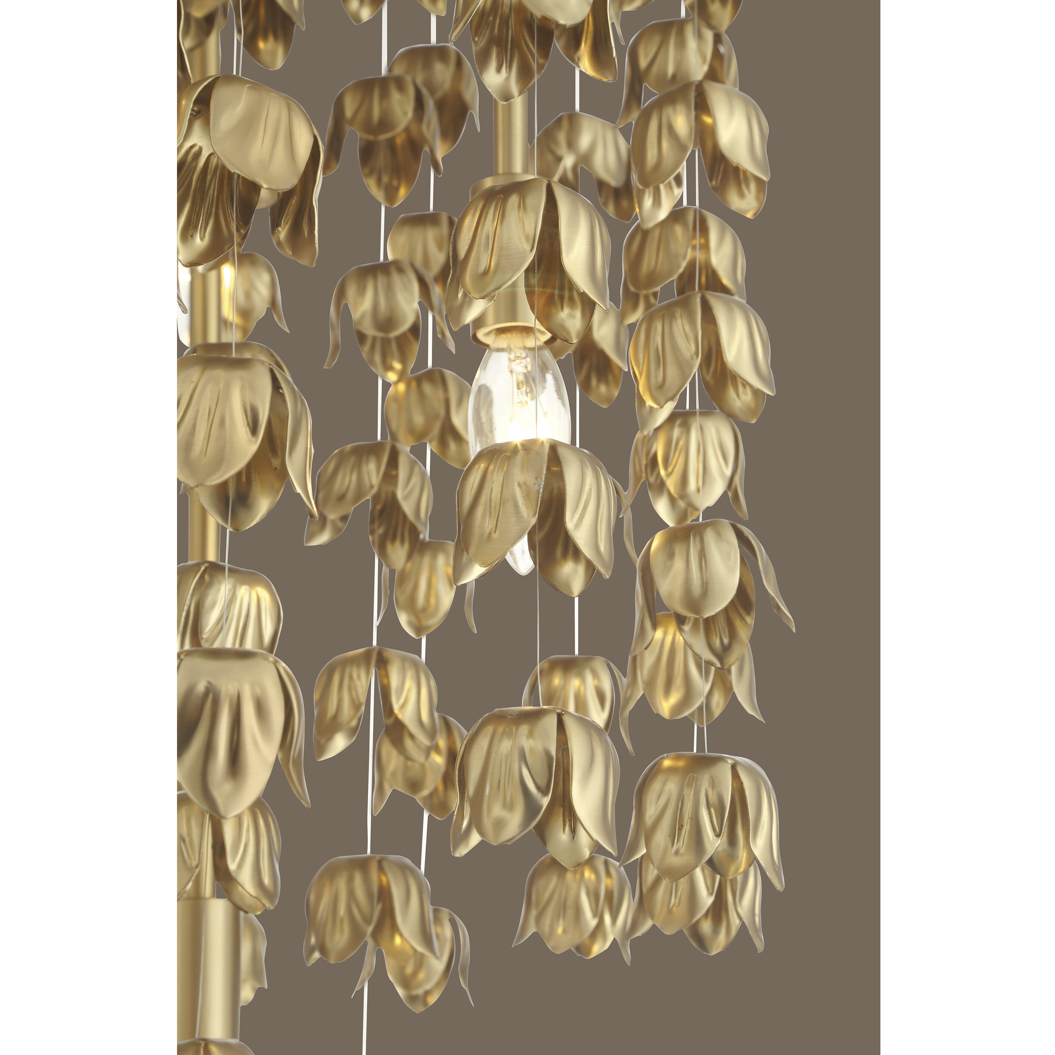 Ashgrove 8 Light 24 inch Legacy Brass Pendant Ceiling Light