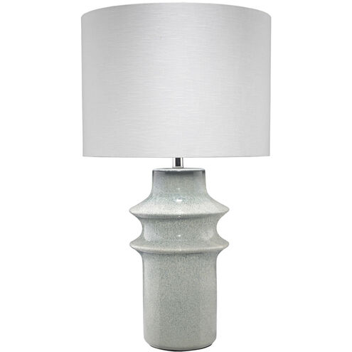 Cymbals 32 inch 150 watt Blue Reactive Glaze Table Lamp Portable Light