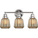 Aditi Chatham 3 Light 22 inch Polished Chrome Bath Vanity Light Wall Light, Aditi