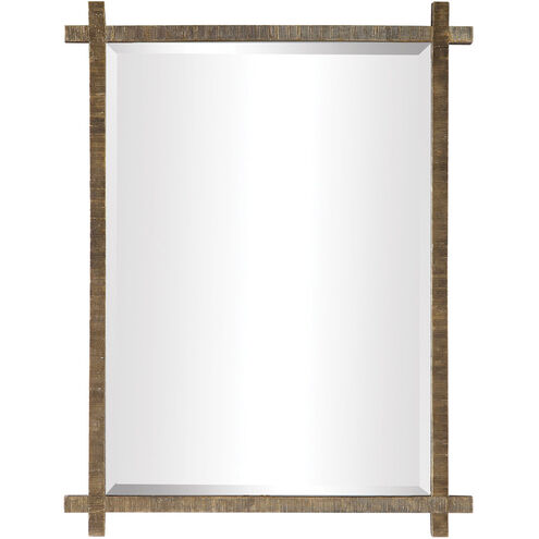 Abanu 40 X 30 inch Gold Wall Mirror