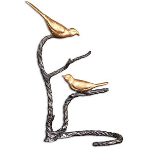 Birds On A Limb 18 X 14 inch Sculpture