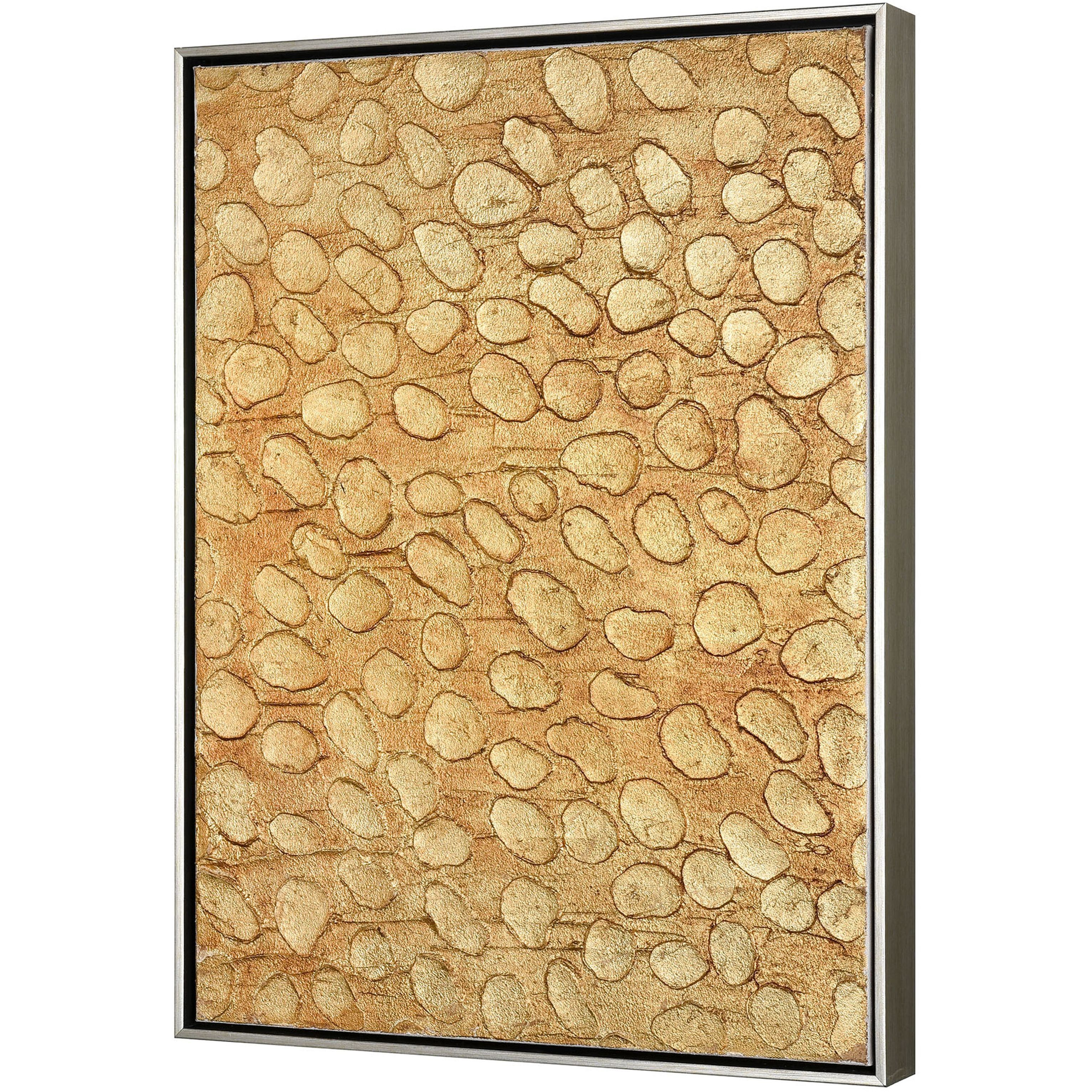 Supreme Gold with Bronze and Silver Framed Wall Art