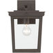 Belmont 1 Light 14 inch Twilight Bronze Outdoor Sconce