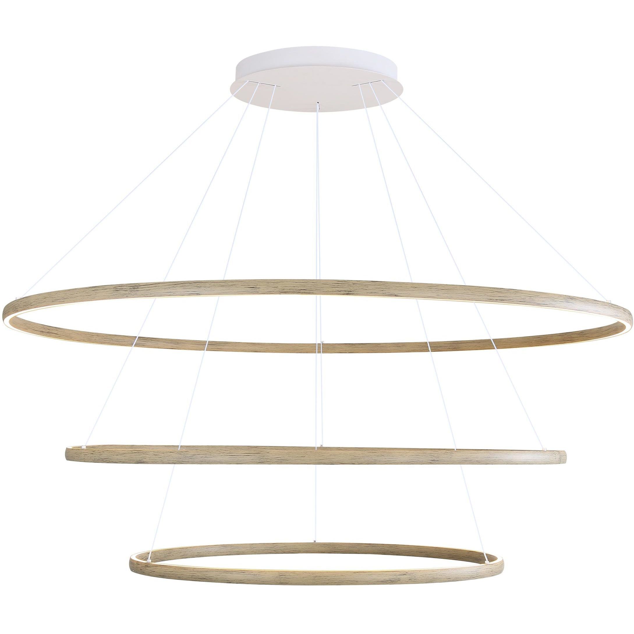 Veritas 70.88 inch 120.00 watt Driftwood Chandelier Ceiling Light, 3 Tier