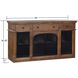 Henley 60 inch Black-Natural Wood Credenza