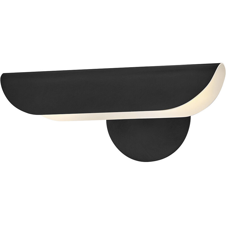 Barrett 9 inch 5.00 watt Black Adjustable Accent Light Wall Light