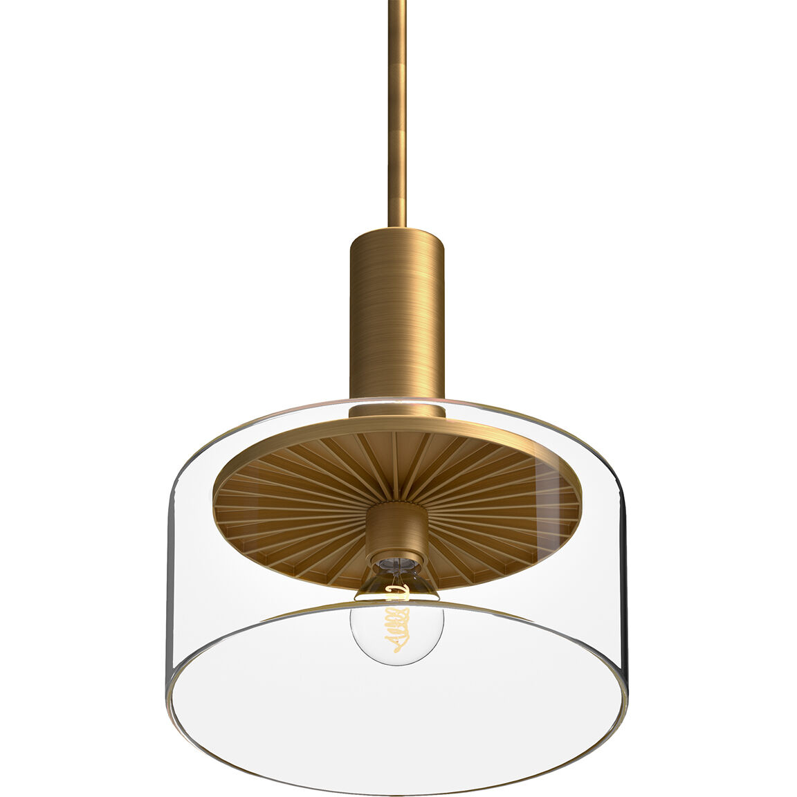 Alora Mood Royale Pendant Ceiling Light in Aged Gold