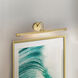 Alton 10 watt 26.5 inch Brushed Brass Picture Light Wall Light