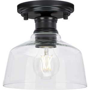 Singleton 1 Light 7.62 inch Semi-Flush Mount