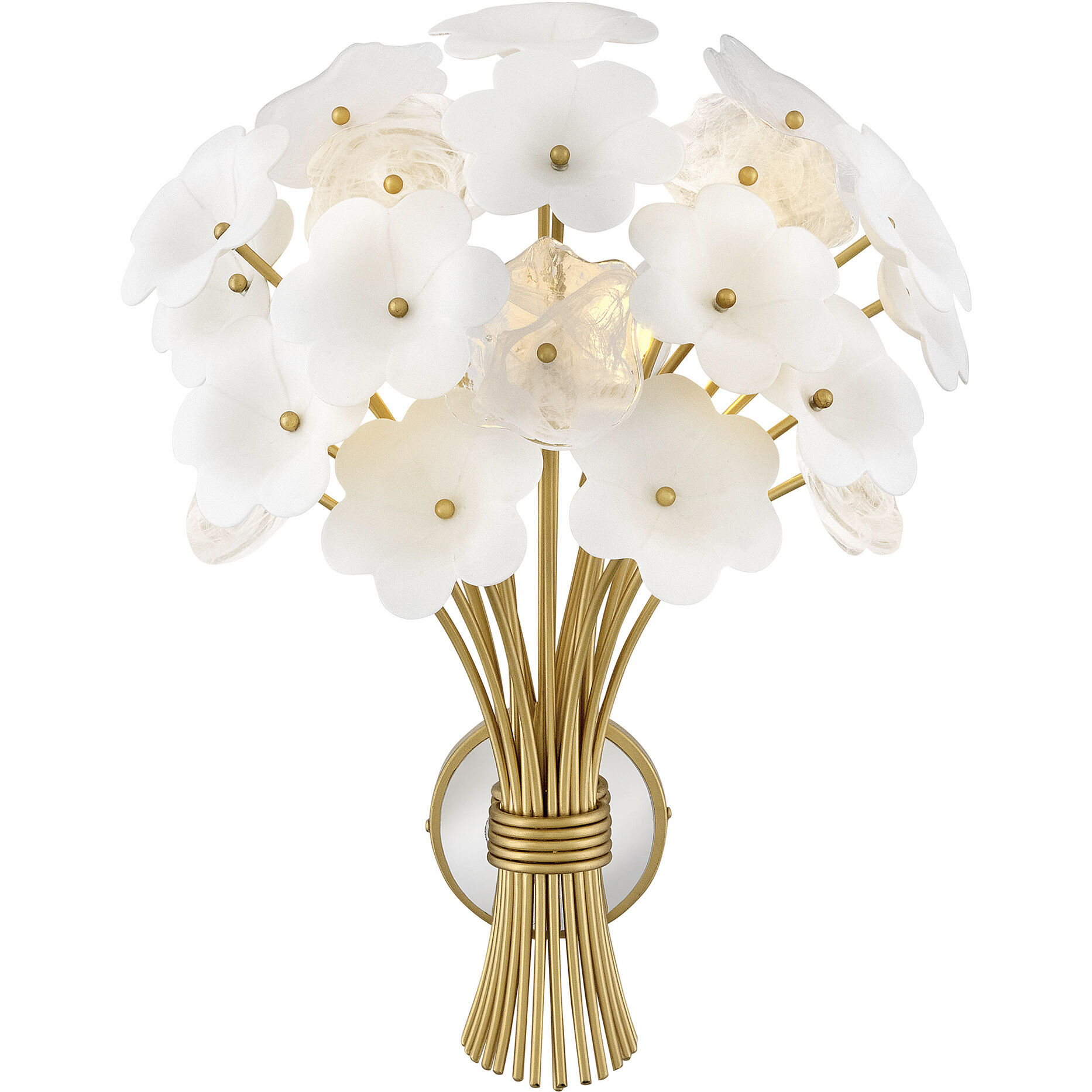 Marianne Wall Mount Bath Wall Light in Deluxe Gold