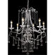 Edenbridge 6 Light 27 inch Polished Chrome Crystal Chandelier Ceiling Light