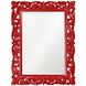 Chateau 42 X 31 inch Glossy Red Wall Mirror